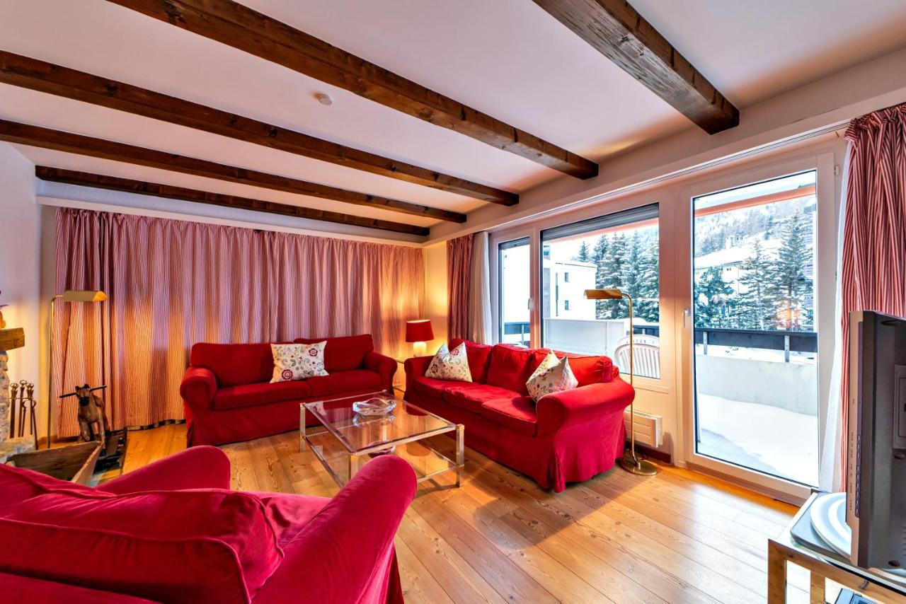 Appartamento Holiday Park Champfer - Sankt Moritz Esterno foto